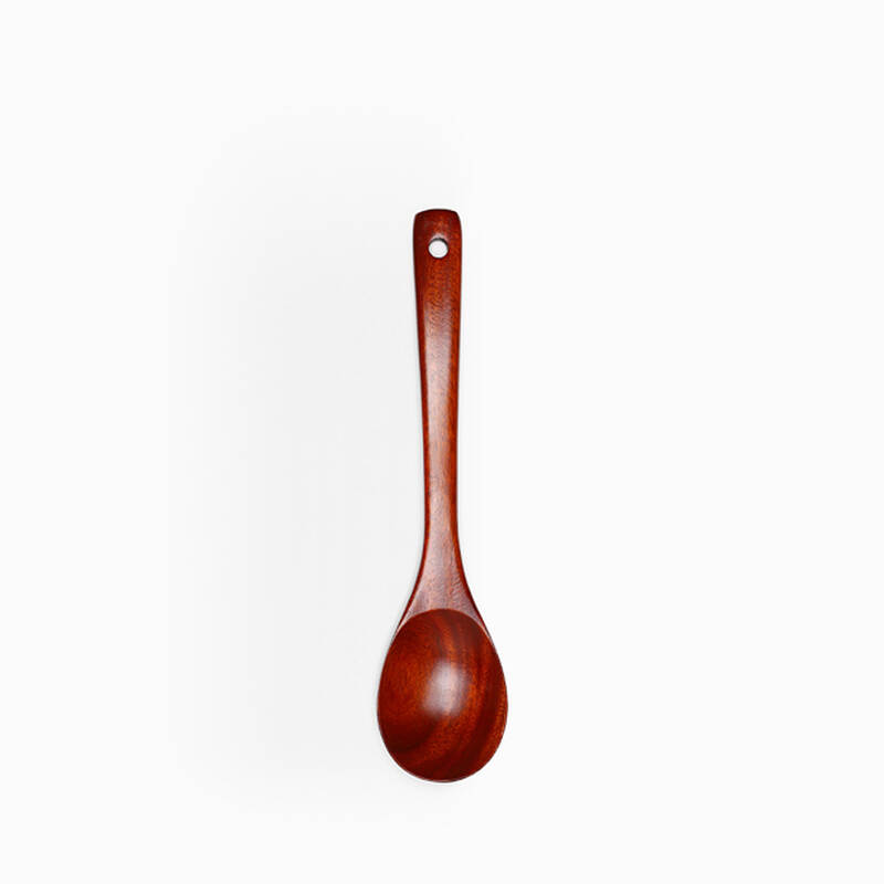 Muỗng Múc Thức Ăn Bằng Gỗ Rose Wood 250x43mm - LocknLock - F00089, , large image number null